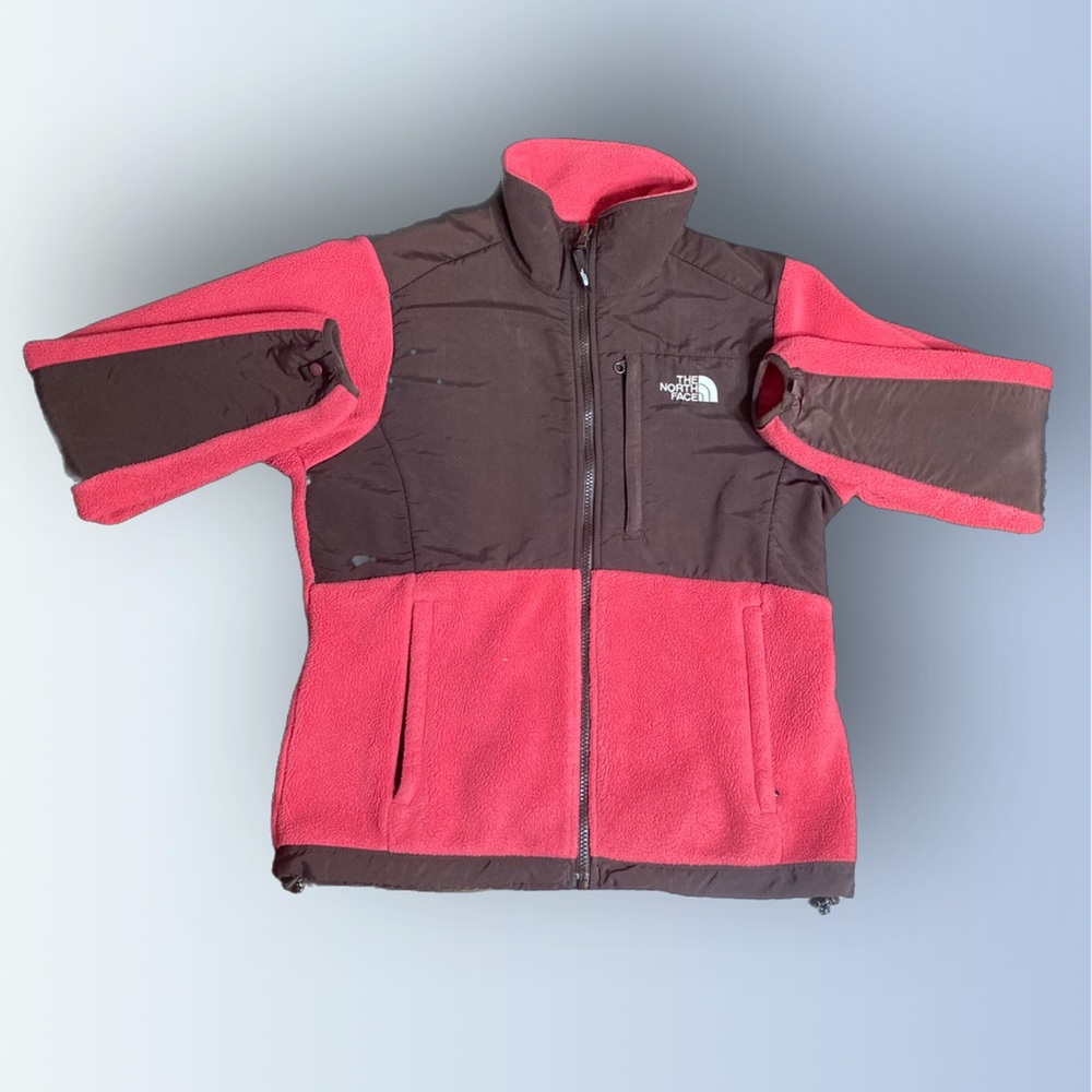 *The North Face Denali Fleece Jacket Womens Size S/P Pink Brown